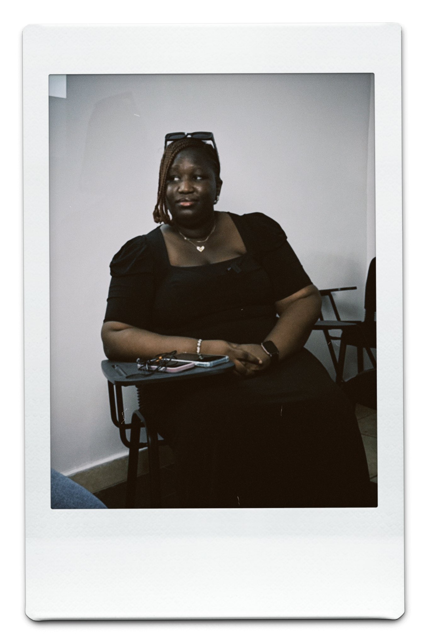 Agusto Olamide at a strategy session